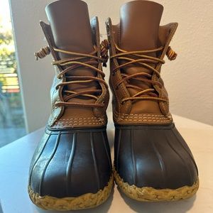 LL Bean Duck Boots Women’s Size 8